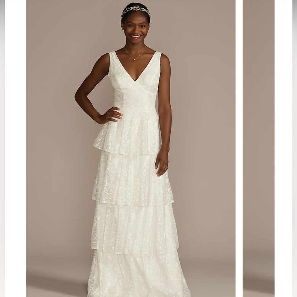 DB tiered maxi dress Sz 4